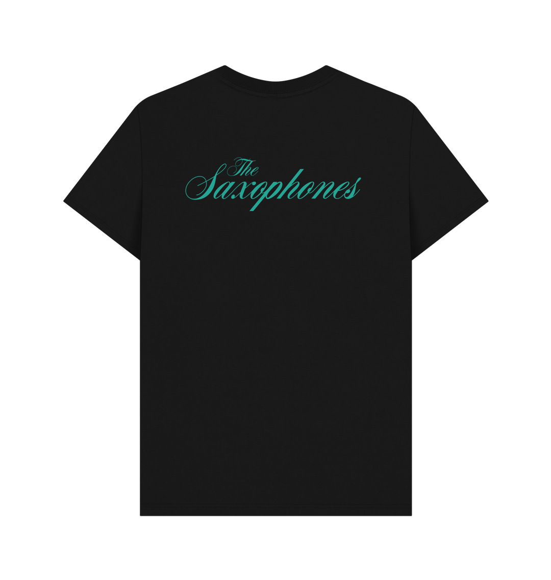 Black Printed T-shirt Back