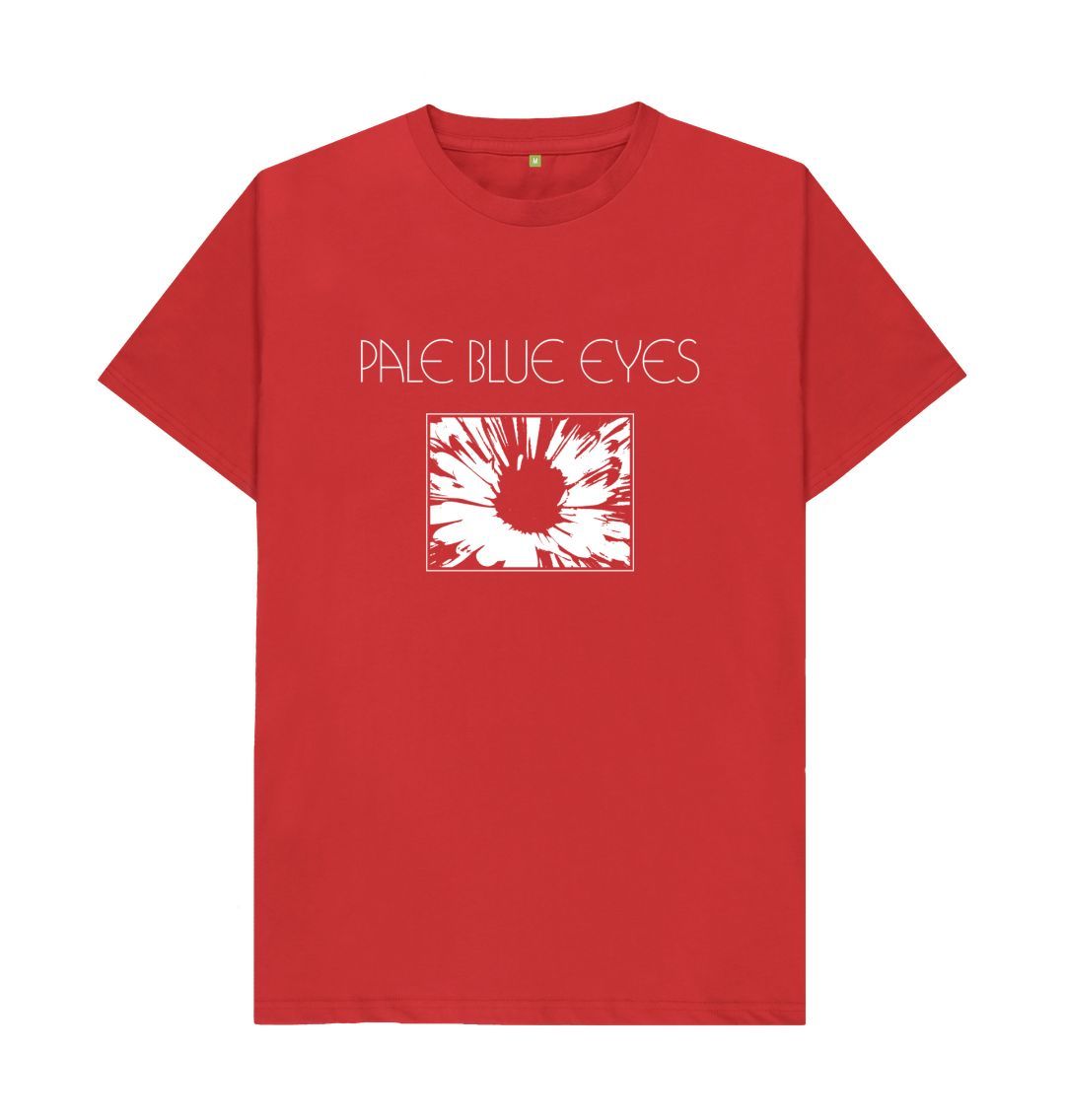 Red Pale Blue Eyes - 2024 Shirt, White Logo