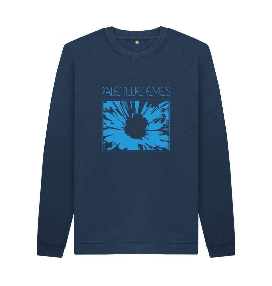 Navy Blue Pale Blue Eyes - 2024 Crew Neck Shirt