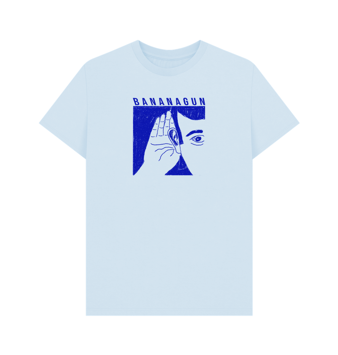 Sky Blue Printed T-shirt