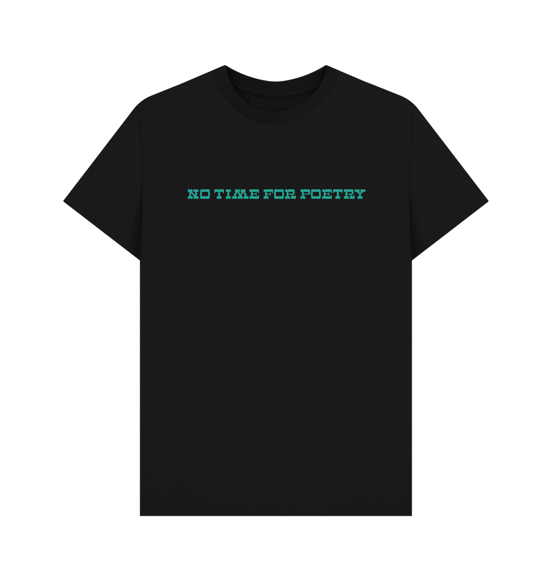 Black Printed T-shirt Front