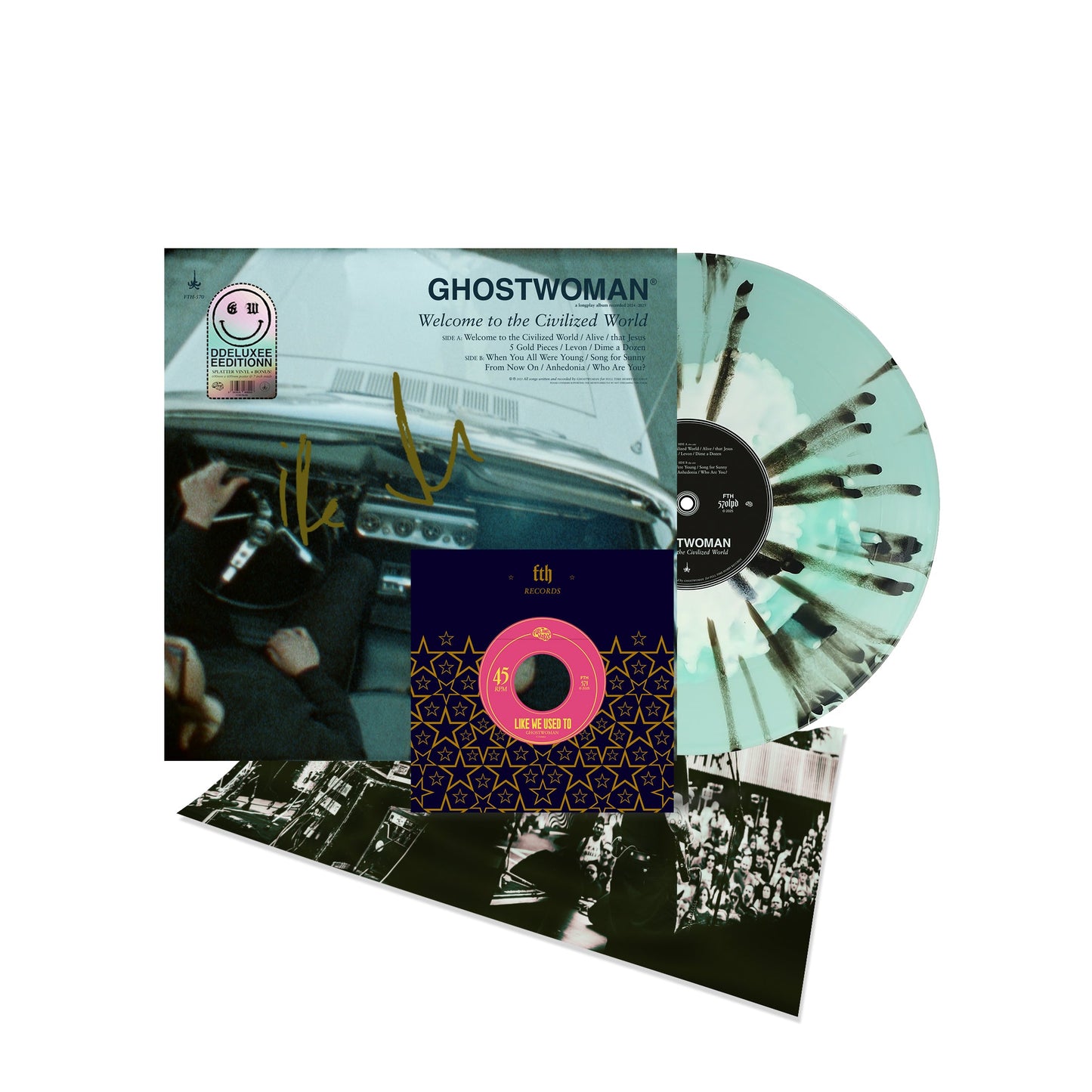 Welcome to the Civilized World- Album + T shirt Bundle