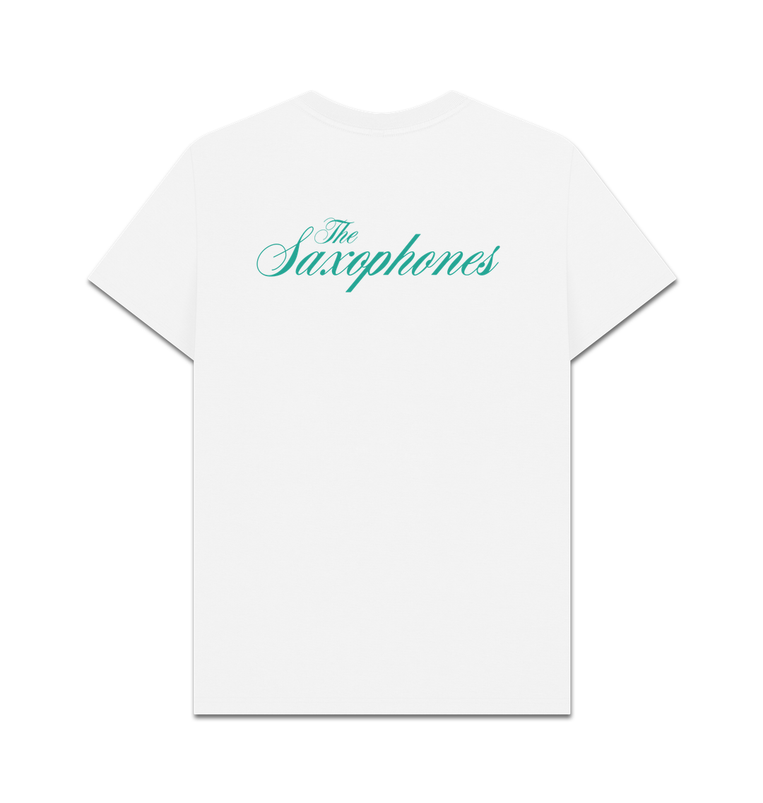 The Saxophones - 'No Time For Poetry' T shirt
