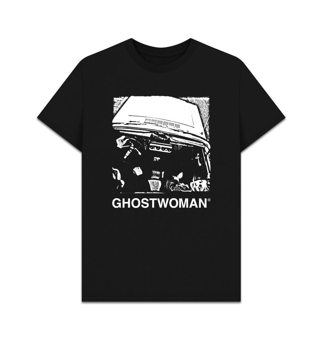 GHOSTWOMAN - 'Welcome to the Civilized World' T shirt (Black)