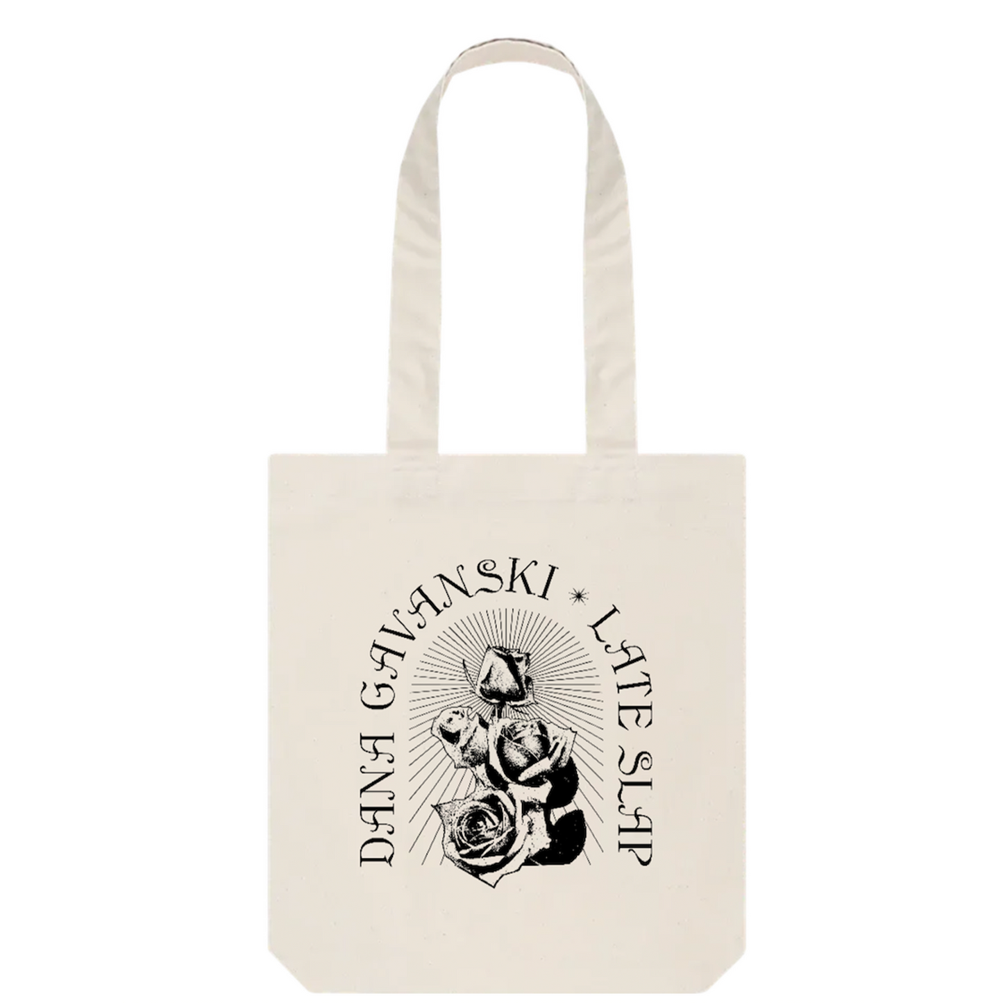 Dana Gavanski - LATE SLAP Roses Totebag