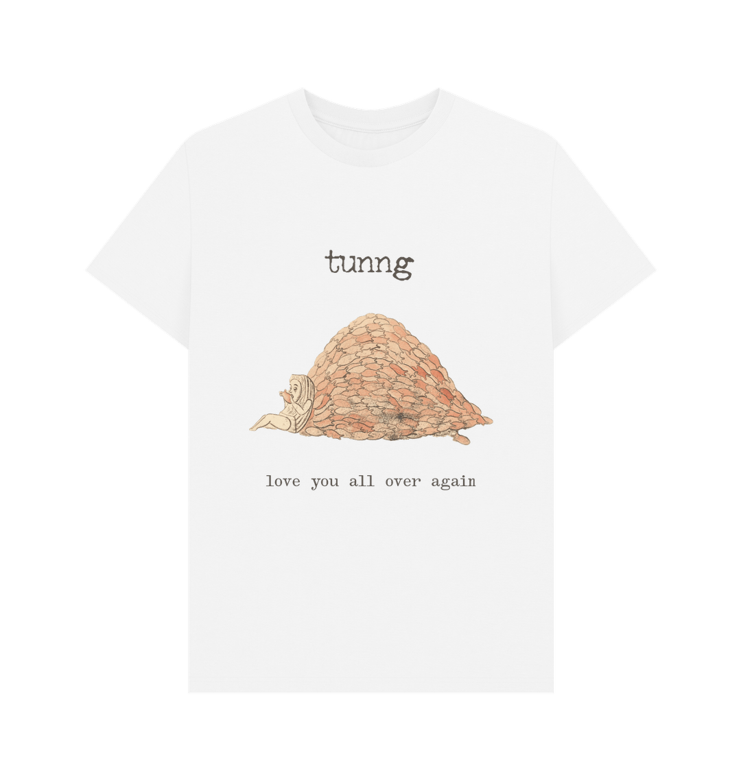 White Printed T-shirt Front