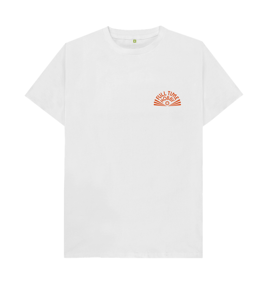 White Printed T-shirt Front