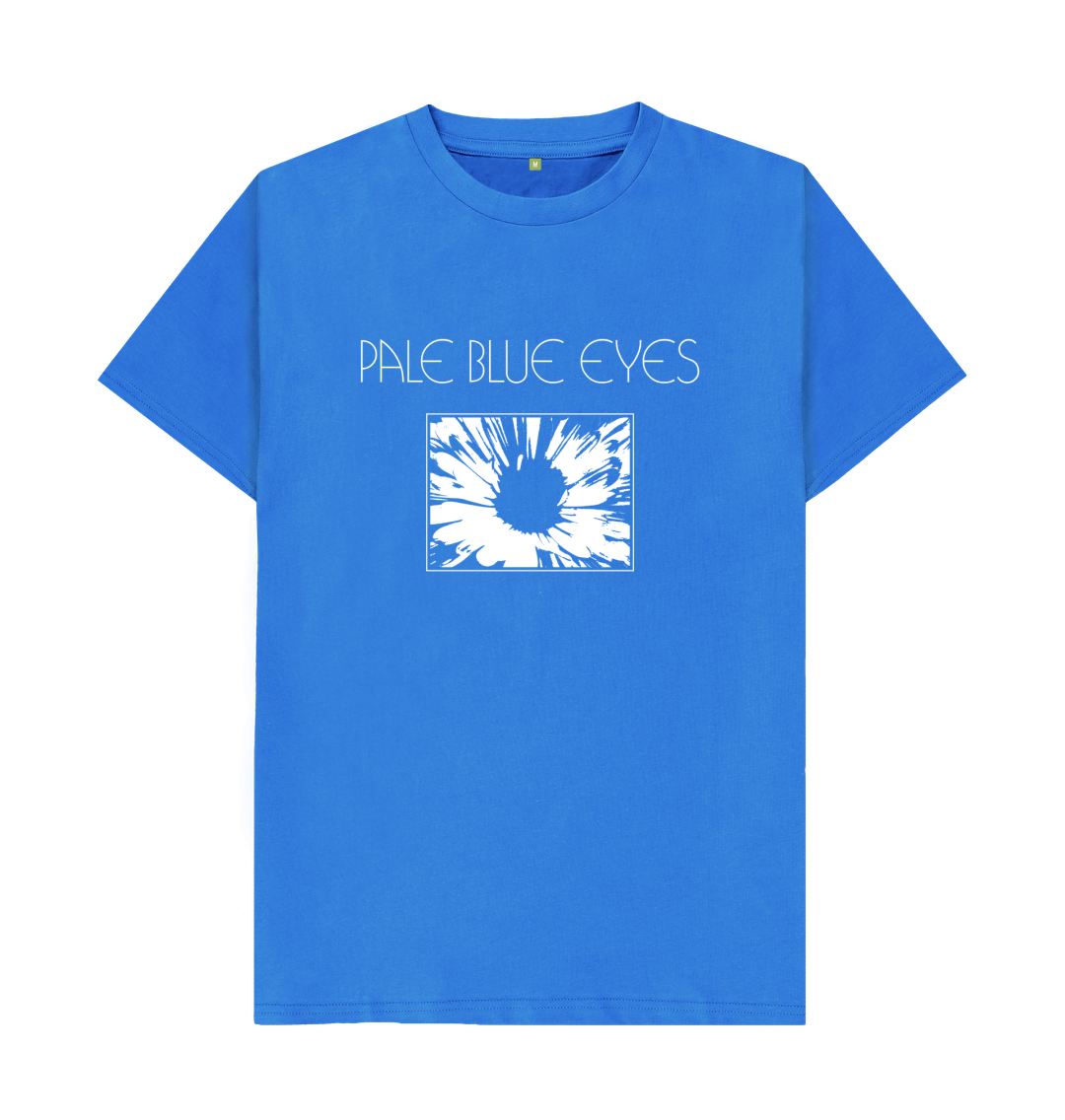 Bright Blue Printed T-shirt Front