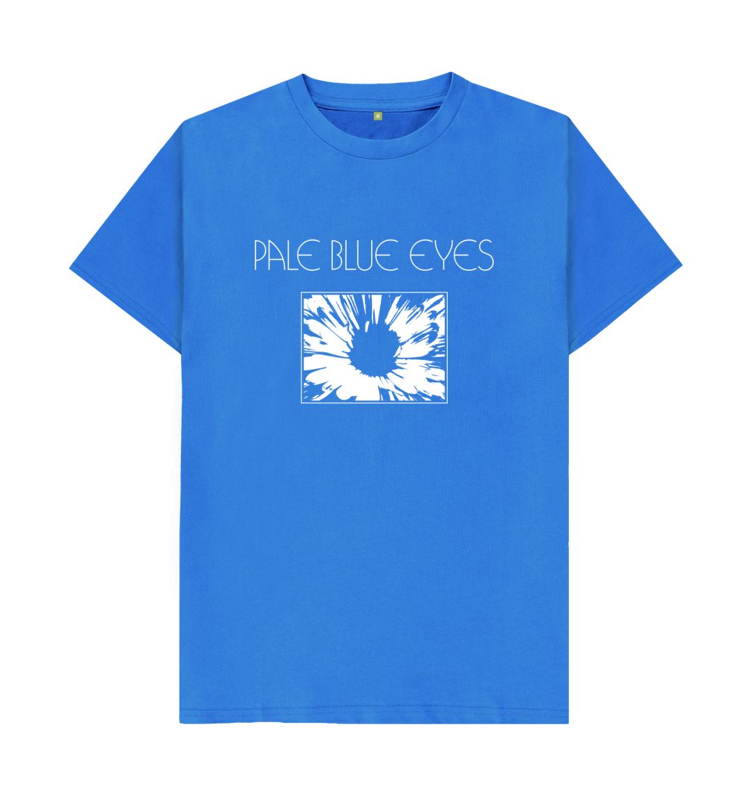 Bright Blue Pale Blue Eyes - 2024 Shirt, White Logo